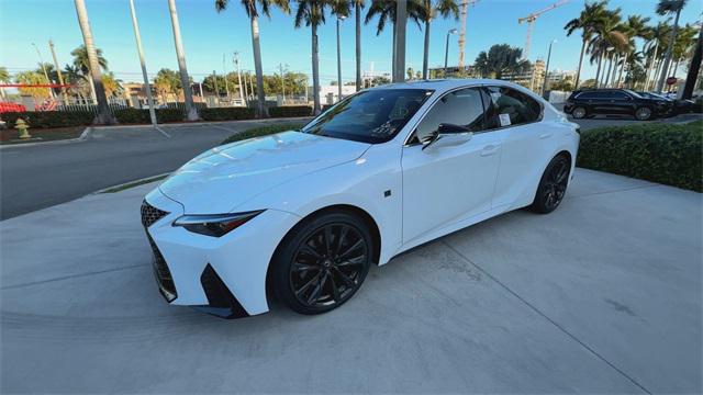 new 2025 Lexus IS 350 car, priced at $44,329