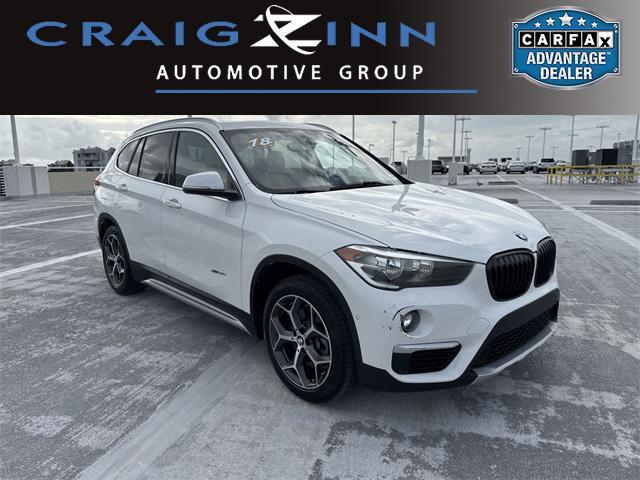 used 2018 BMW X1 car, priced at $18,588