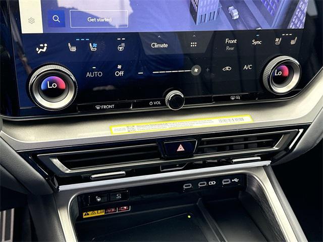 new 2025 Lexus TX 500h car, priced at $71,559