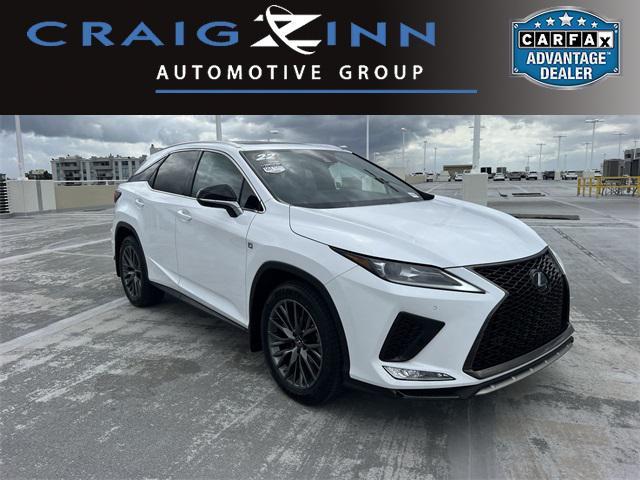 used 2022 Lexus RX 350 car, priced at $45,788