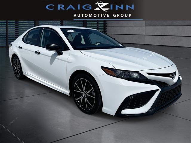 used 2021 Toyota Camry car, priced at $19,998