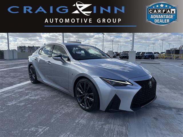 used 2023 Lexus IS 350 car, priced at $44,788