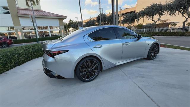 new 2025 Lexus IS 350 car, priced at $44,329