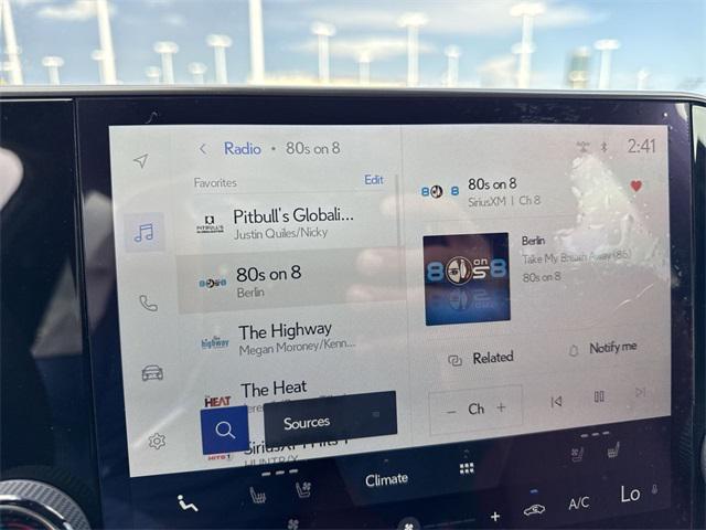 used 2023 Lexus NX 250 car, priced at $36,388