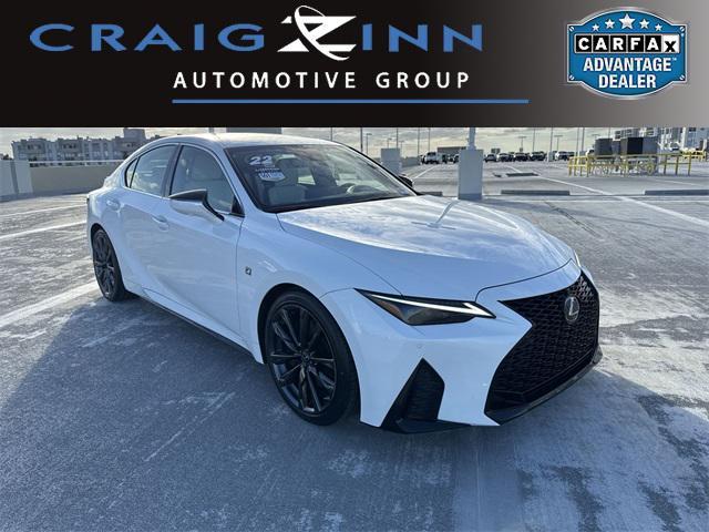 used 2022 Lexus IS 350 car, priced at $41,988