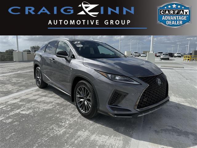 used 2022 Lexus RX 350 car, priced at $46,388