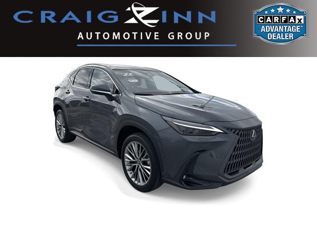 used 2022 Lexus NX 350h car, priced at $49,688