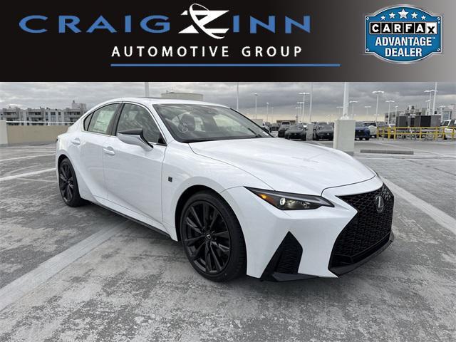 new 2025 Lexus IS 350 car, priced at $44,329