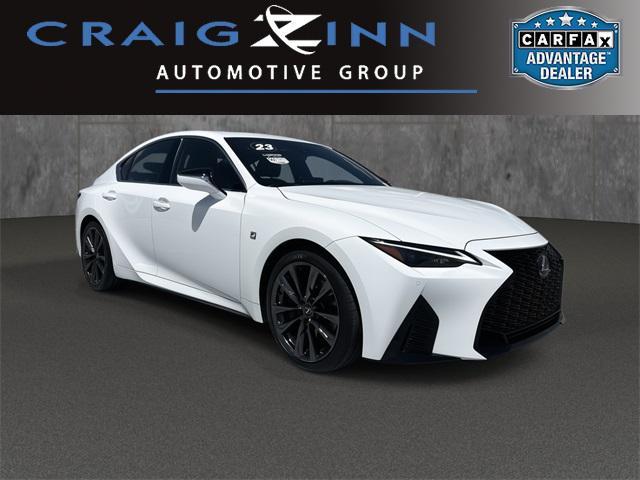used 2023 Lexus IS 350 car, priced at $42,888