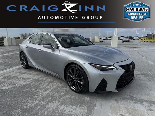 used 2022 Lexus IS 350 car, priced at $42,488