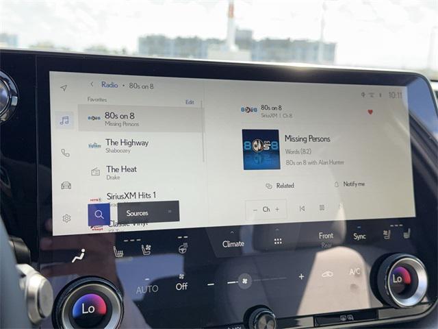new 2025 Lexus TX 350 car, priced at $67,578