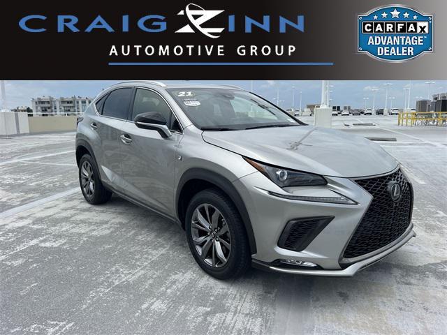 used 2021 Lexus NX 300 car, priced at $32,588