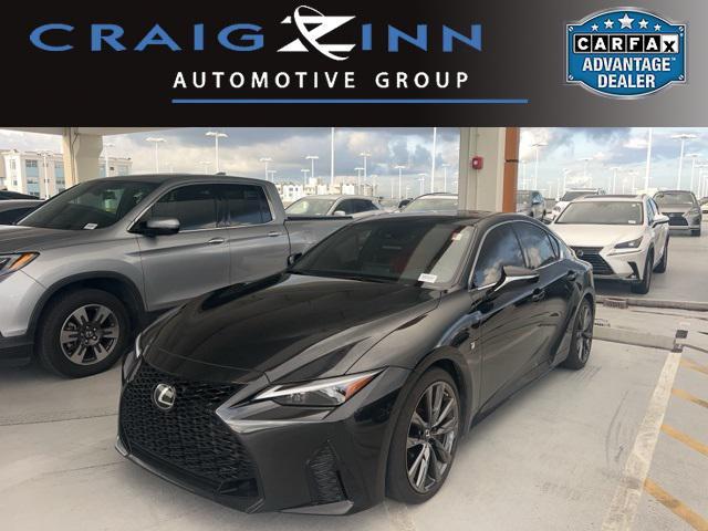 used 2022 Lexus IS 350 car, priced at $42,888