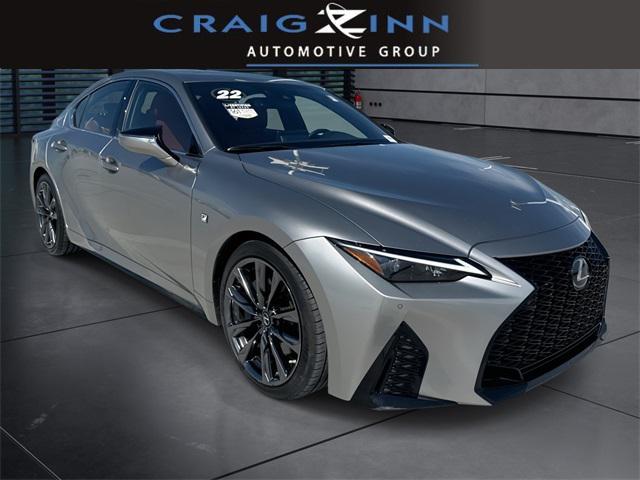 used 2022 Lexus IS 350 car, priced at $40,988