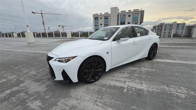 new 2025 Lexus IS 350 car, priced at $46,128