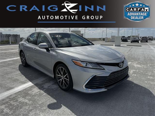 used 2021 Toyota Camry car, priced at $26,888