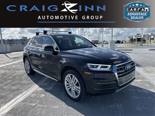 used 2020 Audi Q5 car, priced at $26,488