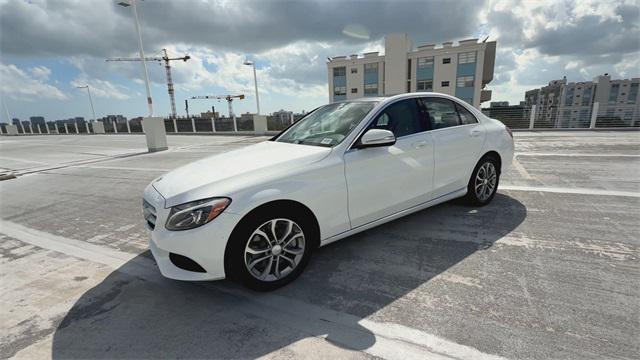 used 2015 Mercedes-Benz C-Class car, priced at $14,588