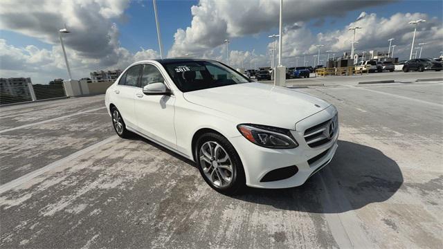 used 2015 Mercedes-Benz C-Class car, priced at $14,588