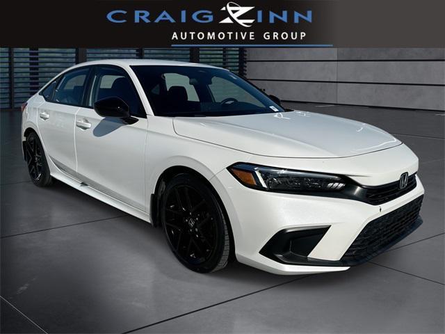 used 2022 Honda Civic car, priced at $21,788