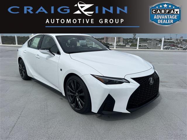 used 2024 Lexus IS 350 car, priced at $46,588