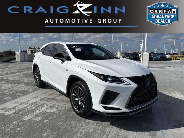 used 2021 Lexus RX 350 car, priced at $43,688