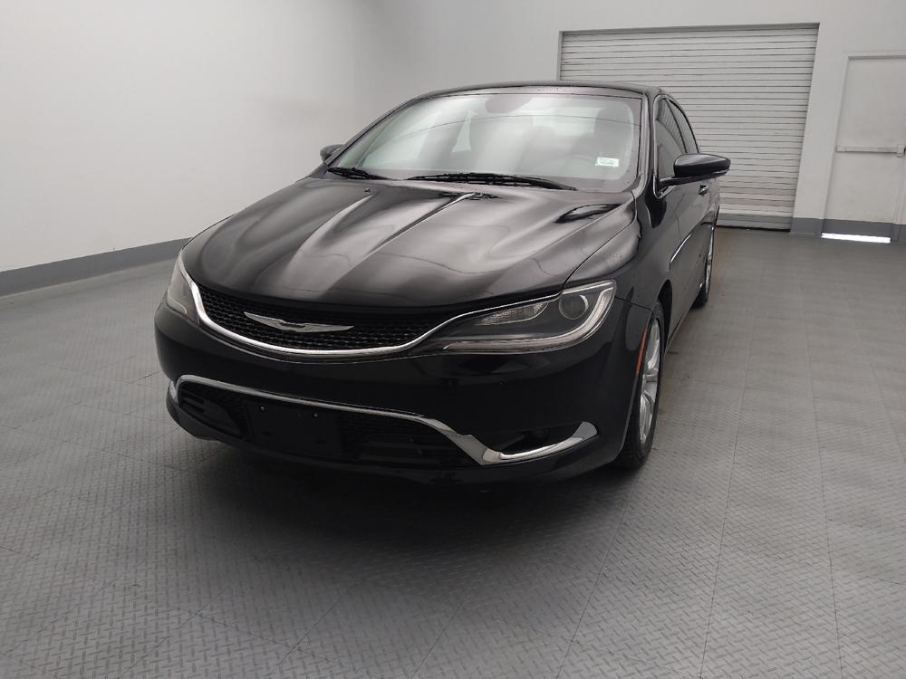 used 2015 Chrysler 200 car, priced at $19,695