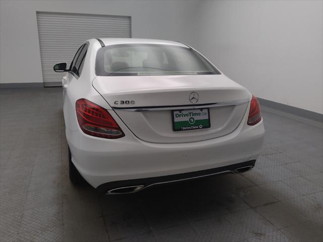 used 2017 Mercedes-Benz C-Class car, priced at $23,195