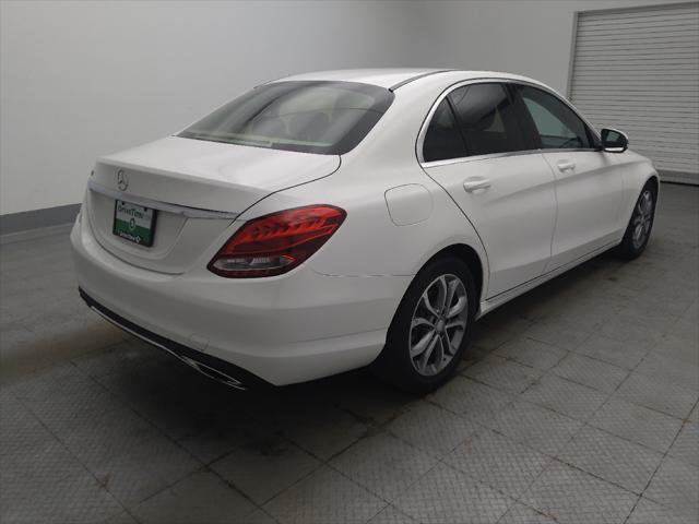 used 2017 Mercedes-Benz C-Class car, priced at $23,195