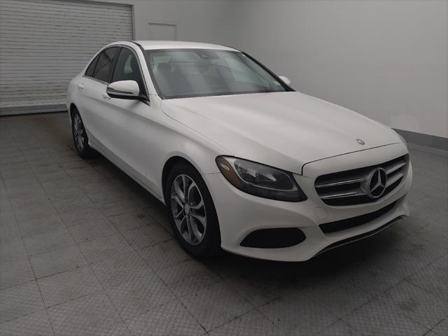 used 2017 Mercedes-Benz C-Class car, priced at $23,195