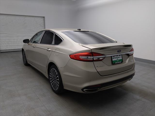 used 2017 Ford Fusion car, priced at $18,695