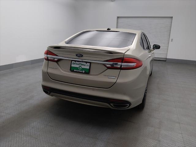 used 2017 Ford Fusion car, priced at $18,695