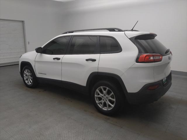 used 2016 Jeep Cherokee car, priced at $14,995