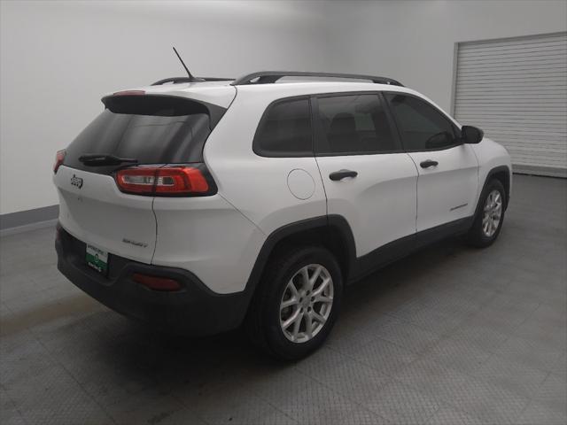 used 2016 Jeep Cherokee car, priced at $14,995