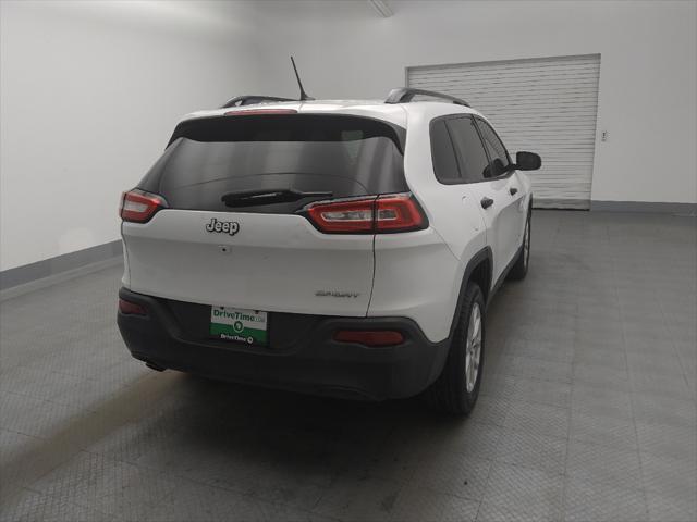 used 2016 Jeep Cherokee car, priced at $14,995