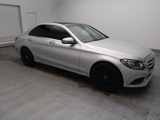 used 2018 Mercedes-Benz C-Class car, priced at $23,095