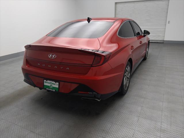 used 2021 Hyundai Sonata car, priced at $18,795