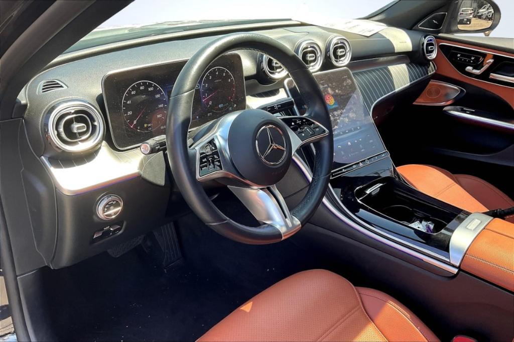 used 2022 Mercedes-Benz C-Class car, priced at $29,995