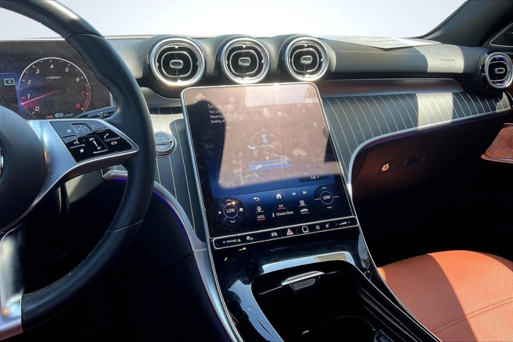 used 2022 Mercedes-Benz C-Class car, priced at $29,995