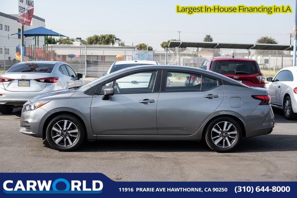 used 2021 Nissan Versa car, priced at $11,595