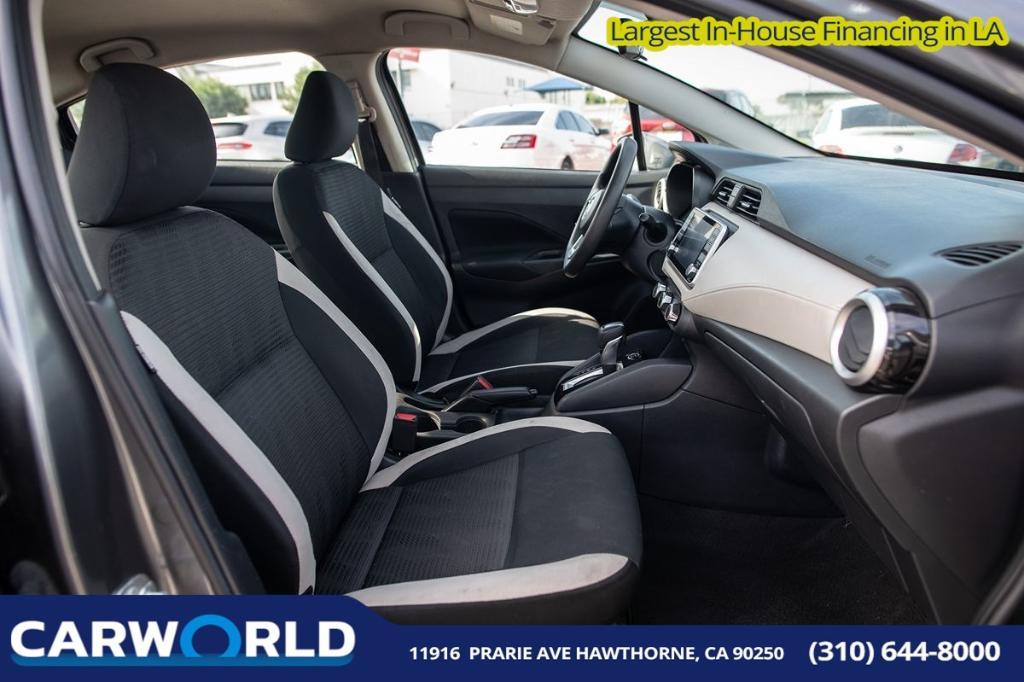 used 2021 Nissan Versa car, priced at $11,595