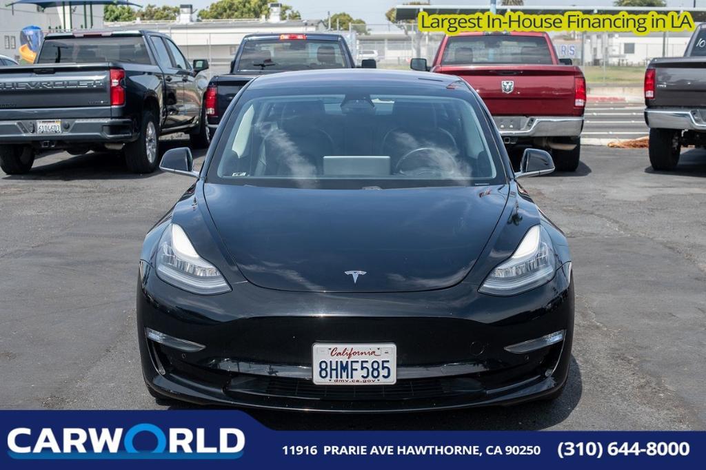 used 2018 Tesla Model 3 car, priced at $18,495