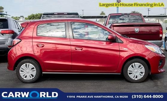 used 2021 Mitsubishi Mirage car, priced at $9,395