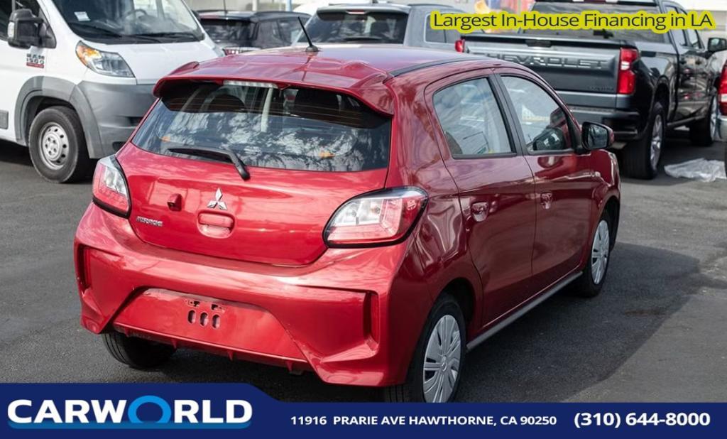 used 2021 Mitsubishi Mirage car, priced at $9,395