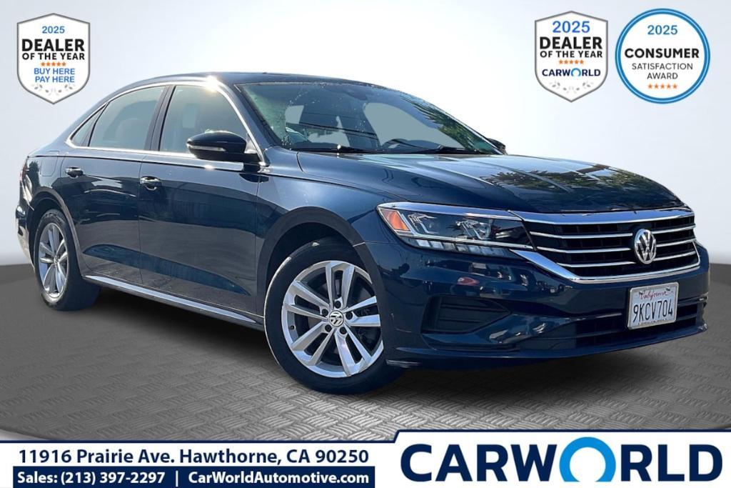 used 2020 Volkswagen Passat car, priced at $12,485