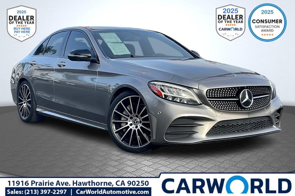 used 2020 Mercedes-Benz C-Class car, priced at $20,025