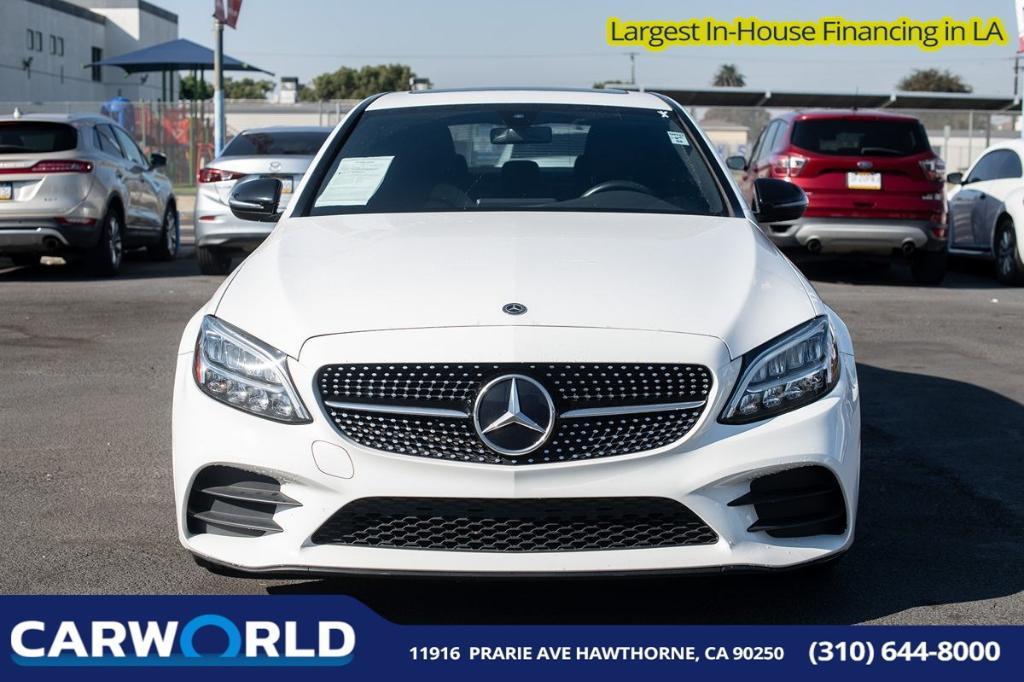 used 2019 Mercedes-Benz C-Class car, priced at $20,995