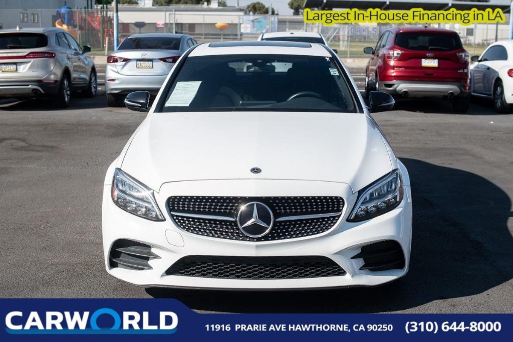 used 2019 Mercedes-Benz C-Class car, priced at $20,995