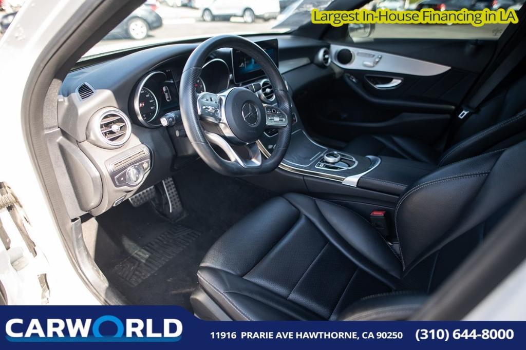 used 2019 Mercedes-Benz C-Class car, priced at $20,995