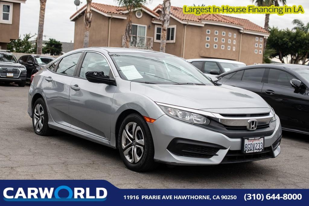 used 2018 Honda Civic car, priced at $14,455